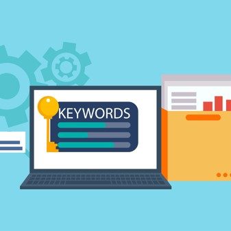 keywords-research-banner-laptop-with-folder-documents-graphs-key_80328-154