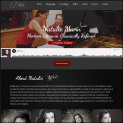 Musician Custom Website Design With SoundCloud Integration Musician Custom Website Design With SoundCloud Integration