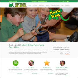 Reptiles Alive Custom WordPress Website Development Reptiles Alive Custom WordPress Website Development