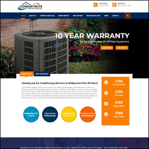 Website Redesign - Web Development - Comfortmate HVAC - Local Web Design Firm - HVAC Web Designer