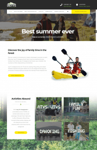 Campground Website - Norfolk Web Design Firm - Digital Marketing - Integrated Marketing