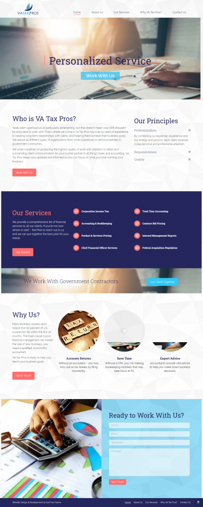Norfolk Web Design - Norfolk Web Development - Norfolk Graphic Design - CPA Web Design