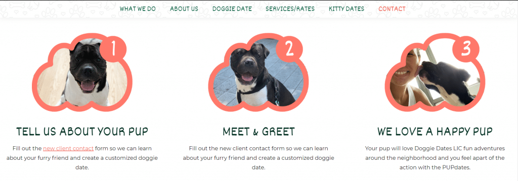 Doggie Dates - Web Design - Norfolk Web Development - Digital Marketing Firm